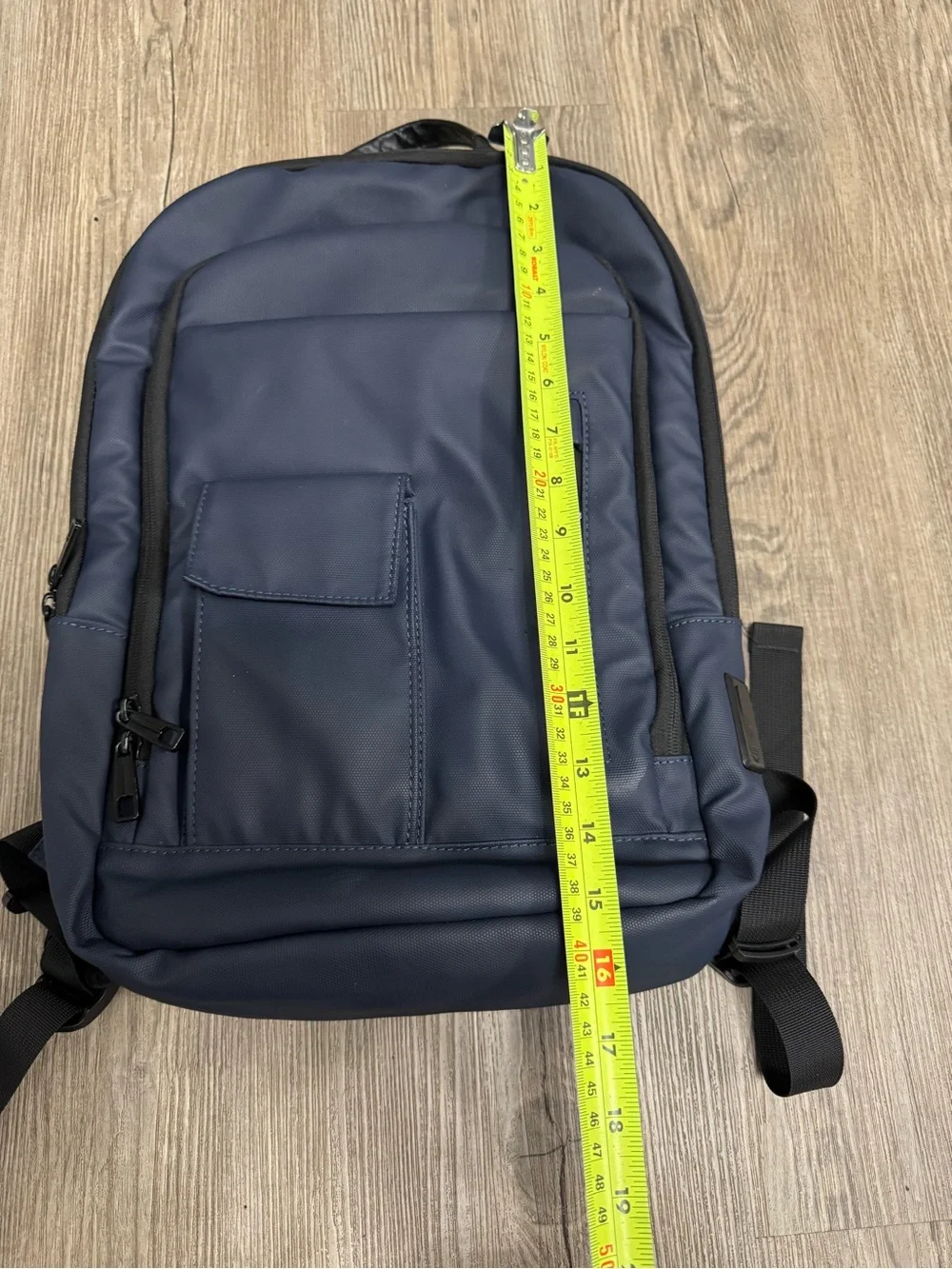 Heroic Knight Laptop Travel Business Waterproof Backpack Blue